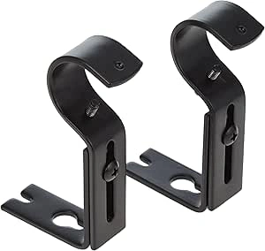 3 wall bracket hooks were used
