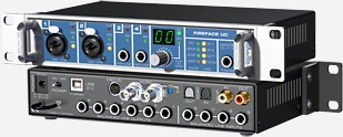RME UCX II (front and back)