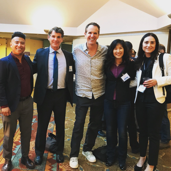 Mark Javier, Mike Slinn, Hayden Kirkpatrick (moderator), Steve Beauregard, Karen Hsu, and Camille Sanandaji